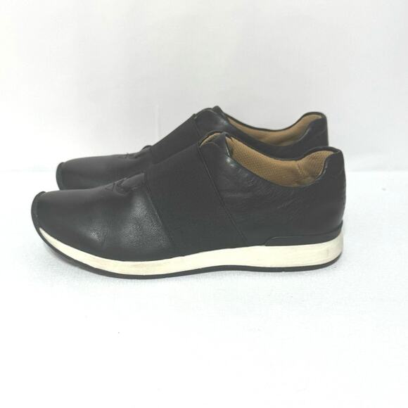 Vionic Women’s Codie Casual Slip On Orthotic Leather Sneaker Shoe Size 7 M Black - Picture 4 of 11